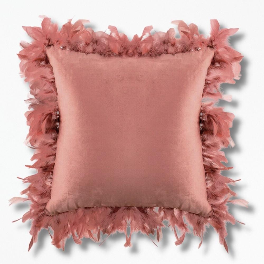 Coussin En Plume pour Canapé | NirvanaPillow™ 45x45 cm / Rouge
