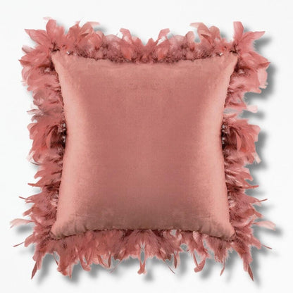 Coussin En Plume pour Canapé | NirvanaPillow™ 45x45 cm / Rouge