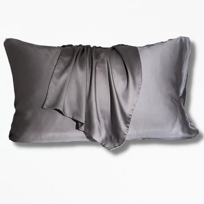 Coussin En Satin | NirvanaPillow™ 48 x 74 cm / Gris