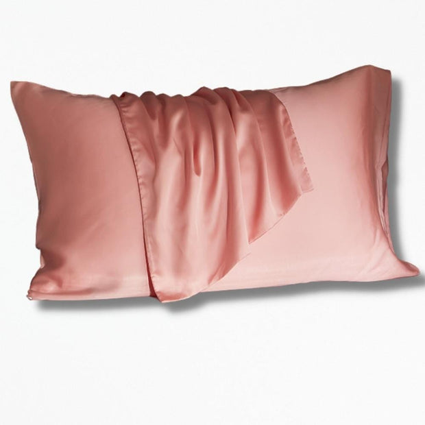 Coussin en Satin pour Cheveux | NirvanaPillow™ 48 x 74 cm / Rose