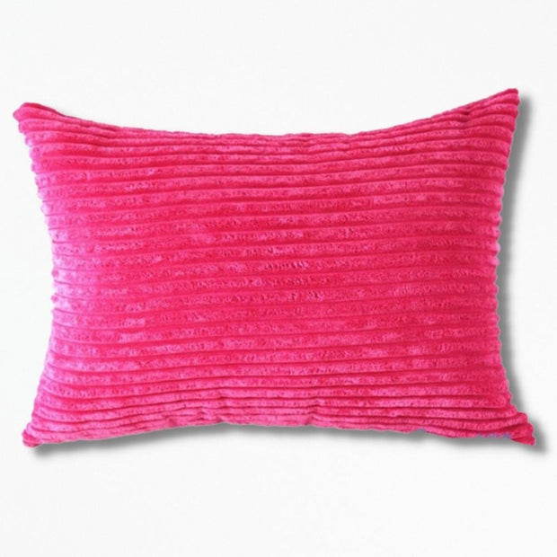 Coussin En Velours Côtelé | NirvanaPillow™ 65 x 65 cm / Rose