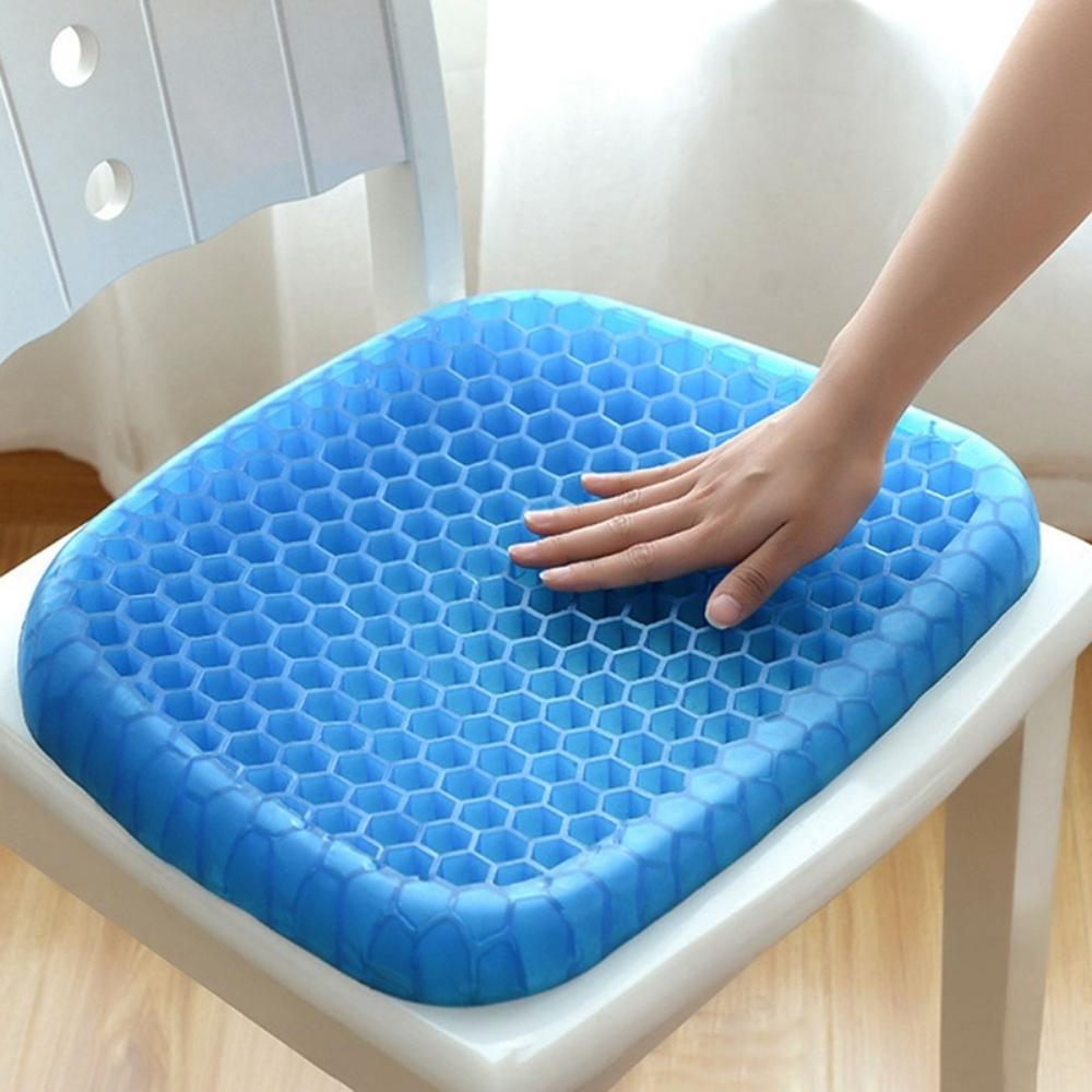 Coussin Ergonomique pour chaise de bureau | NirvanaPillow™ 40 x 35 cm / Bleu
