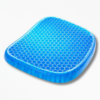 Coussin Ergonomique pour chaise de bureau | NirvanaPillow™ 40 x 35 cm / Bleu