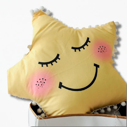 Coussin | Etoile 40x40 cm / Jaune