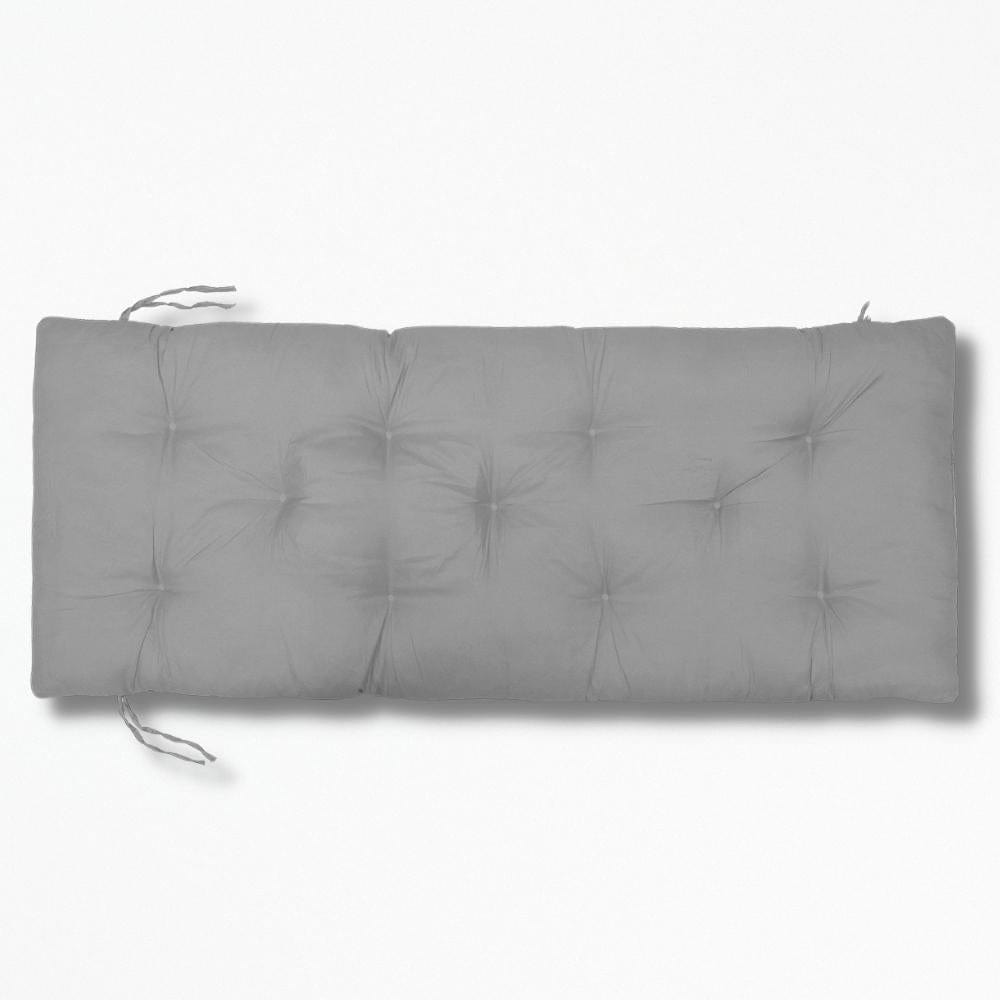Coussin Extérieur pour Salon de Jardin | NirvanaPillow™ 100 x 50 cm / Gris Clair