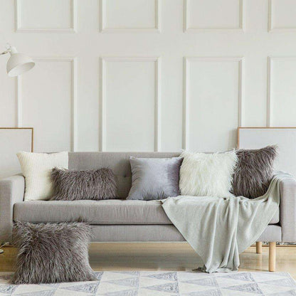 Coussin Fausse Fourrure pour Décoration | NirvanaPillow™