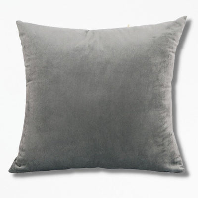 Coussin Fauteuil Velours | NirvanaPillow™ 50 x 50 cm / Gris