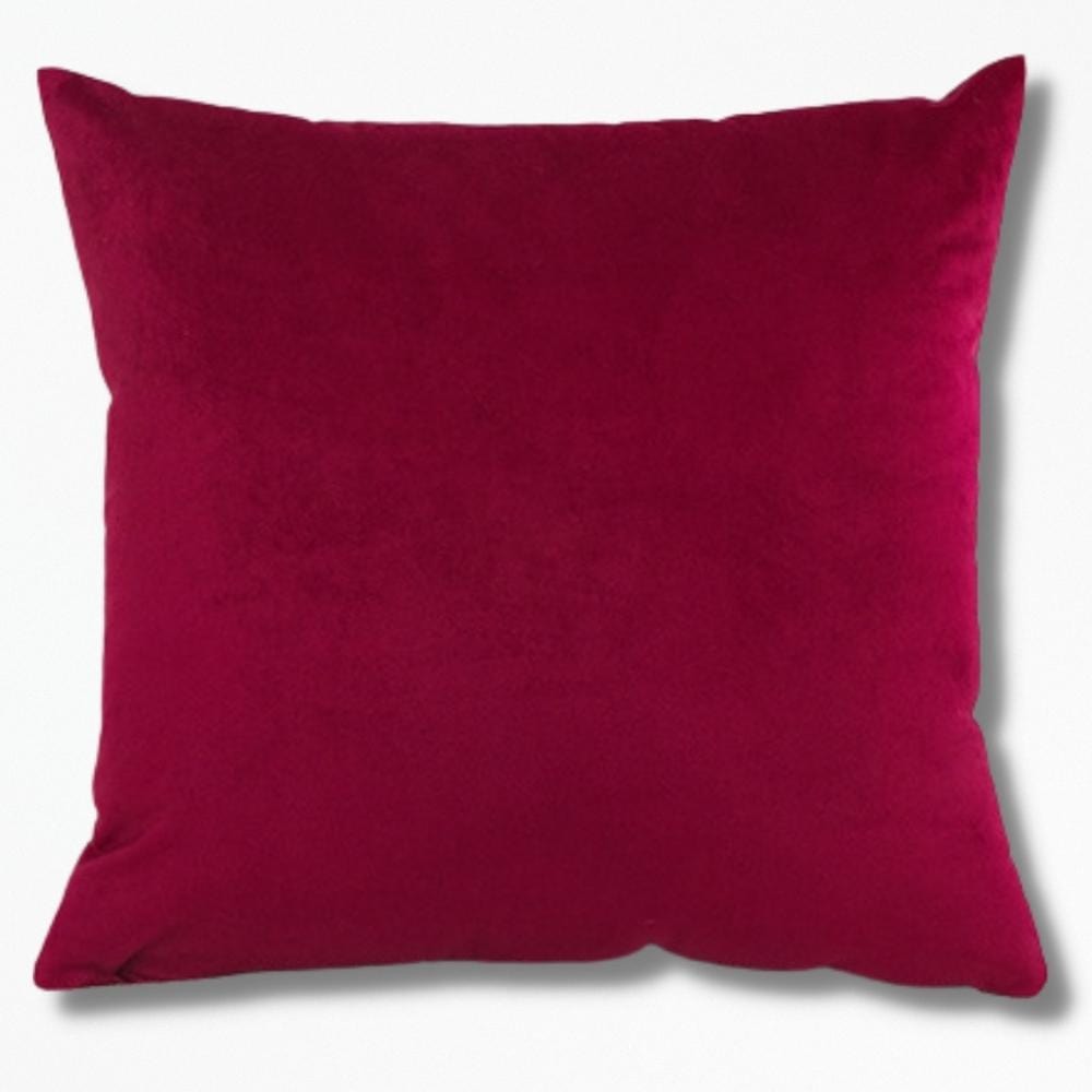 Coussin Fauteuil Velours | NirvanaPillow™ 50 x 50 cm / Rouge