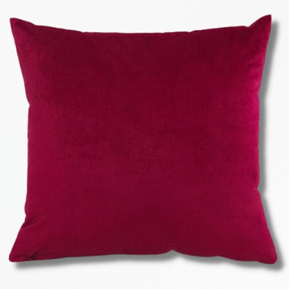 Coussin Fauteuil Velours | NirvanaPillow™ 50 x 50 cm / Rouge