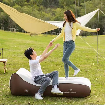 Coussin Gonflable | NirvanaPillow™ 185x80x50 cm / Marron