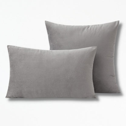 Coussin Harmonie en Velours | NirvanaPillow™ 50 x 50 cm / Gris