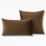 Coussin Harmonie en Velours | NirvanaPillow™ 50 x 50 cm / Marron