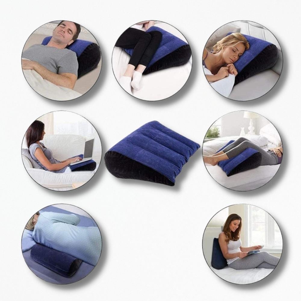 Coussin Incliné pour Adulte | NirvanaPillow™ 45x36x16 cm / Violet