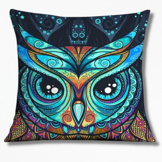 coussin jungle | NirvanaPillow™ 40 x 40 cm / Hibou