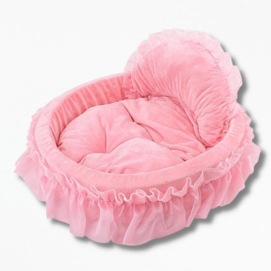 Coussin Lit Pour Chiot | NirvanaPillow™ 40 x 45 x 12 cm / Rose