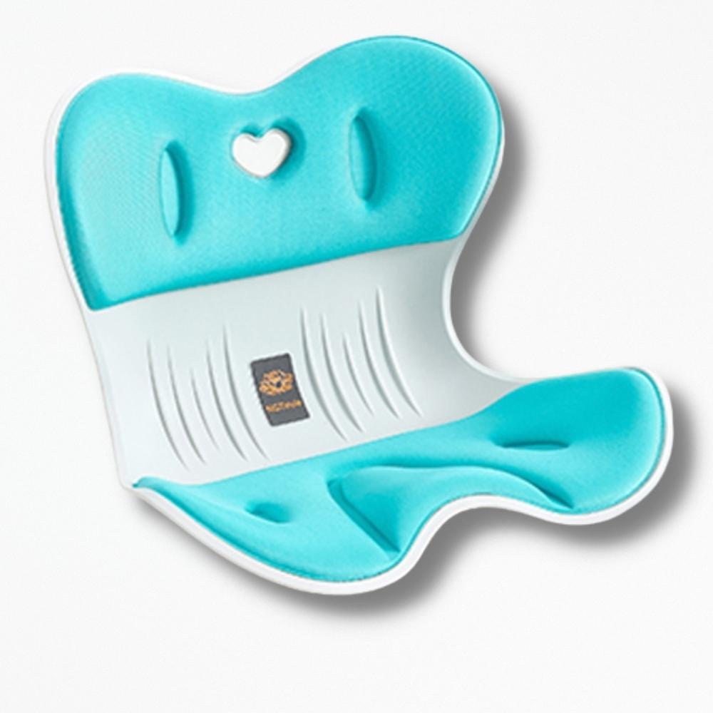 Coussin Lombaire Bureau | NirvanaPillow™ 36x28x35 cm / Bleu Ciel