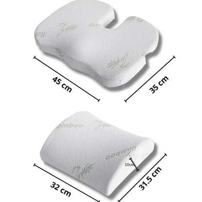 Coussin Lombaire Voiture Pharmacie | NirvanaPillow™