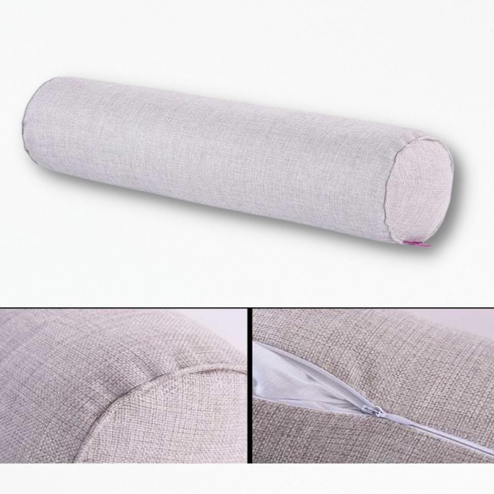 Coussin Long pour Lit | NirvanaPillow™ 15 x 40 cm / Gris