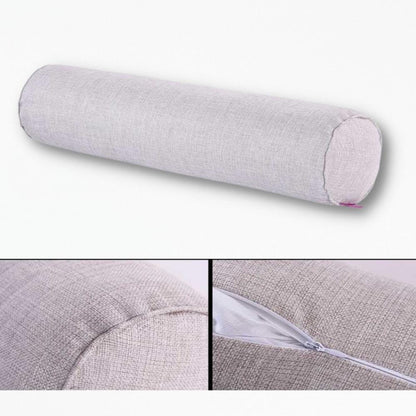 Coussin Long pour Lit | NirvanaPillow™ 15 x 40 cm / Gris