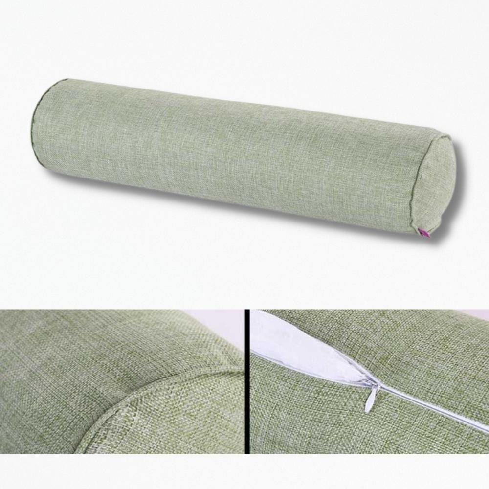 Coussin Long pour Lit | NirvanaPillow™ 15 x 40 cm / Vert Olive