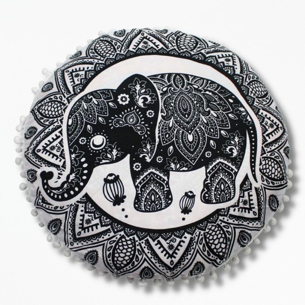 Coussin Mandala Rond | NirvanaPillow™ 43 cm / 1