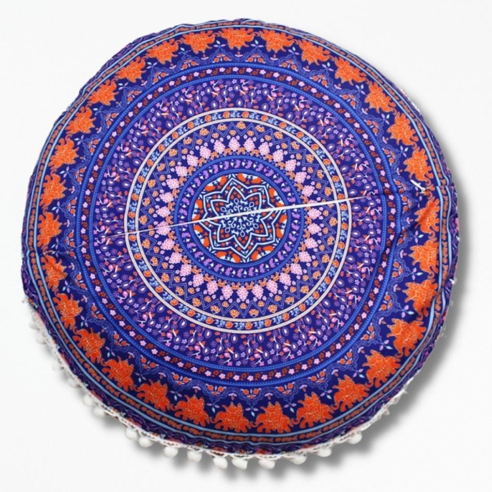 Coussin Mandala Rond | NirvanaPillow™ 43 cm / 2
