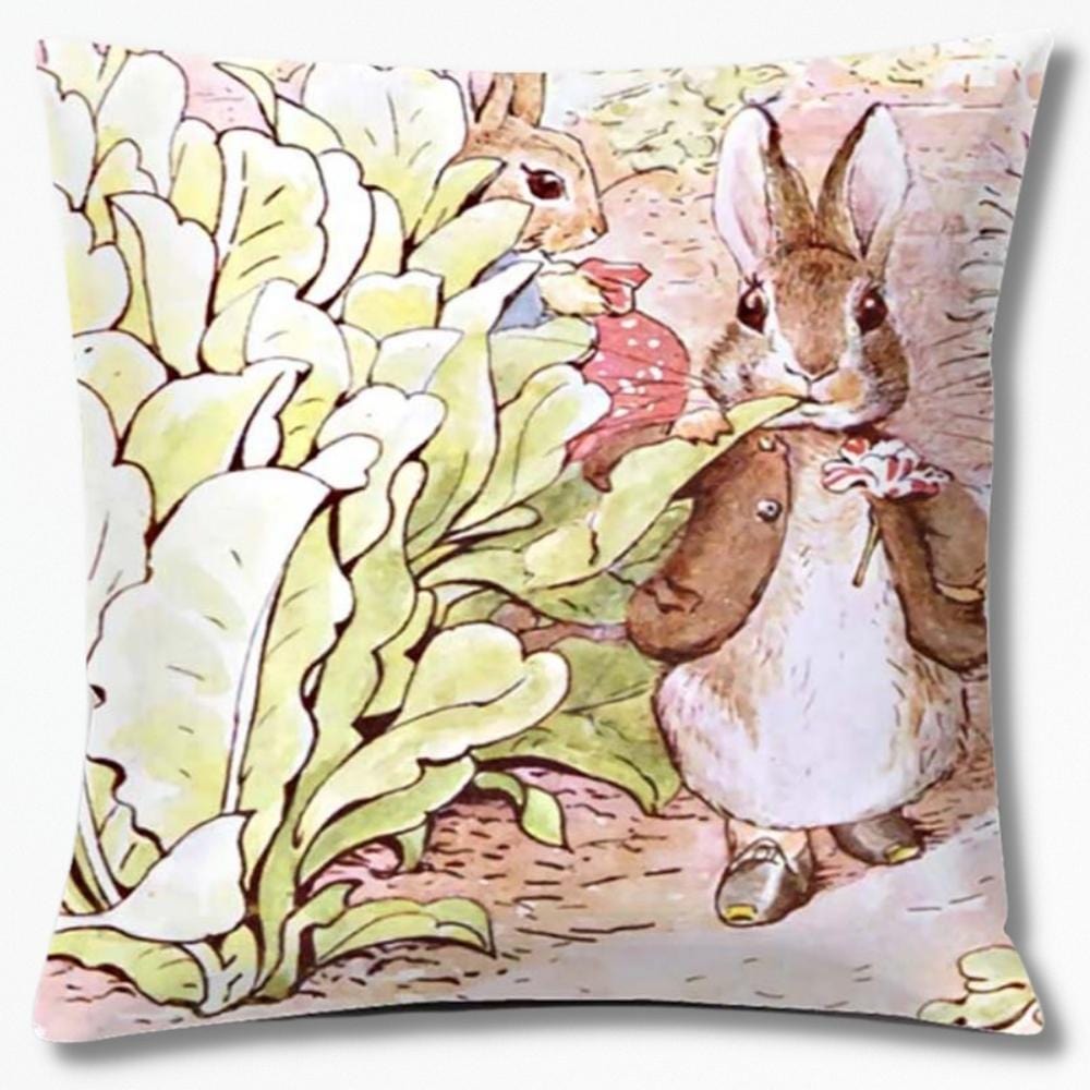 Coussin Motif Lapin | NirvanaPillow™ 60 X 60 cm / 4