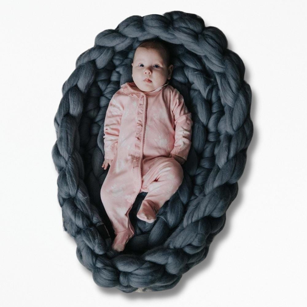 Coussin | Nid Bébé 70x40x15 cm / Gris