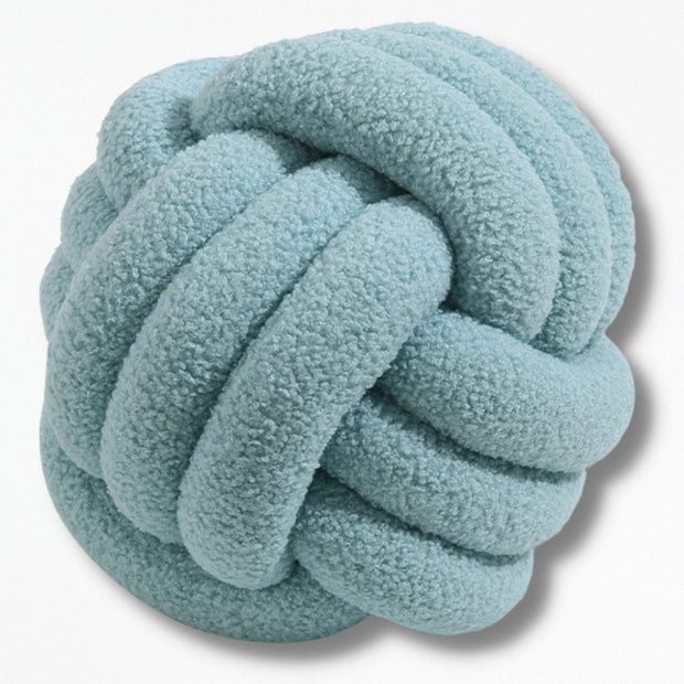 Coussin Nœud | NirvanaPillow™ 20 cm / Bleu Clair