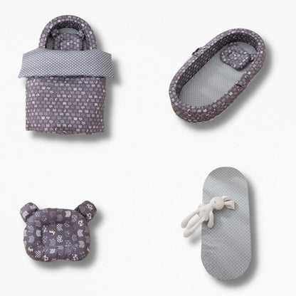 Coussin | Nouveau-né Lit 90x45x16cm / Gris