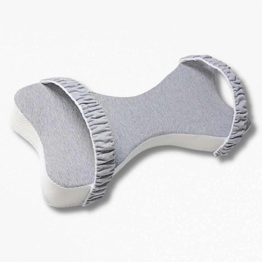 Coussin Orthopédique pour Genou | NirvanaPillow™ 53 x 25 x 8 cm / Gris