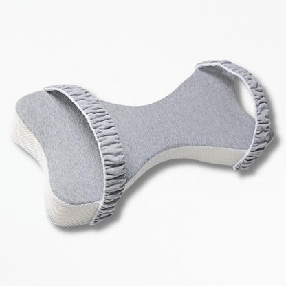 Coussin Orthopédique pour Genou | NirvanaPillow™ 53 x 25 x 8 cm / Gris