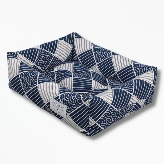 Coussin Panier pour Chien | NirvanaPillow™ 45 x35 cm / Bleu