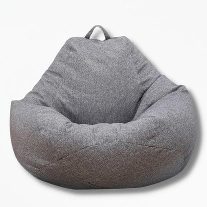 Coussin Pouf Extérieur | NirvanaPillow™ 100x120 cm / Gris