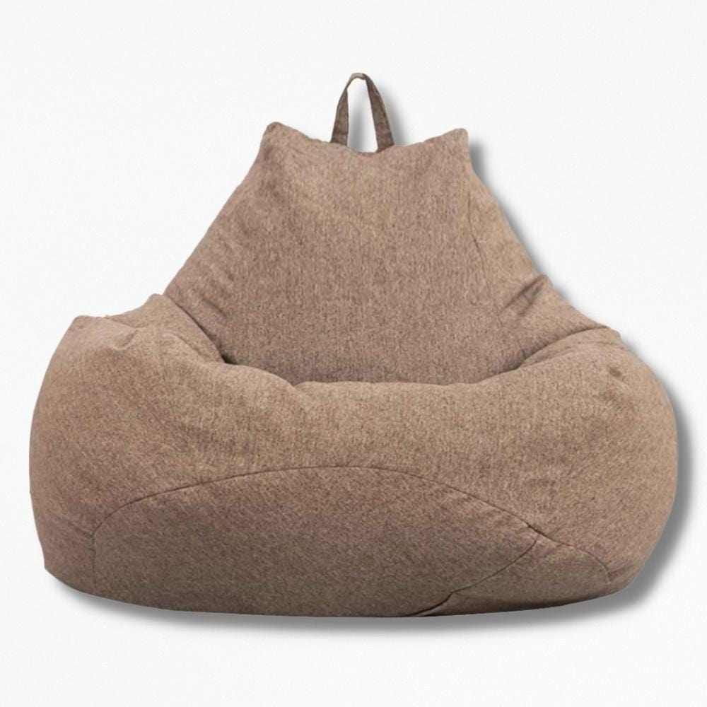 Coussin Pouf Extérieur | NirvanaPillow™ 100x120 cm / Marron