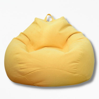 Coussin Pouf Extérieur | NirvanaPillow™ 100x120 cm / Moutarde