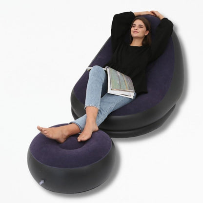 Coussin Pouf | NirvanaPillow™ 116x98x83 cm / Violet
