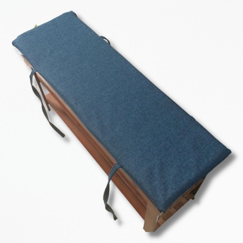 Coussin | Pour Banc Intérieur 100x30x2cm / Bleu Nuit