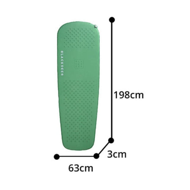 Coussin | Pour Camping 198 x 63 cm / Vert