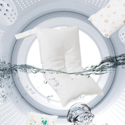 Coussin pour Chambre de Bébé Fille | NirvanaPillow™ 50x30 cm / Blanc