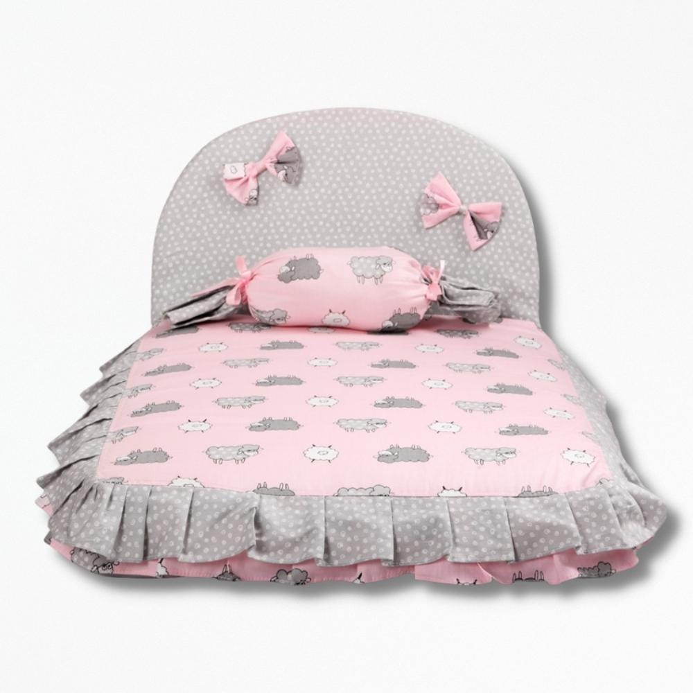 Coussin Pour Chiot | NirvanaPillow™ 56 x 44 x 36 cm / Rose