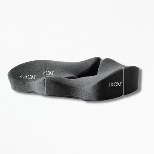 Coussin Pour Coccyx Cassé | NirvanaPillow™ 46 x 32 cm / Gris