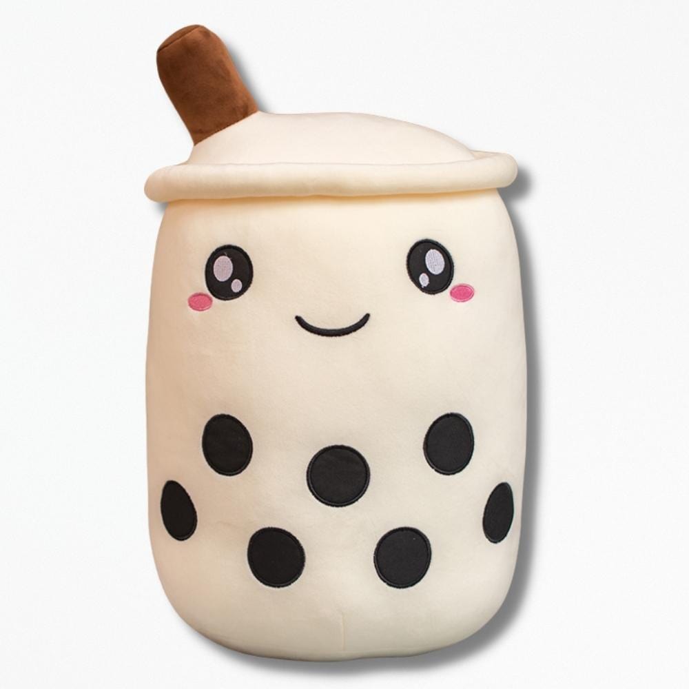 Coussin pour Enfant en Peluche | NirvanaPillow™ 48 cm / Blanc