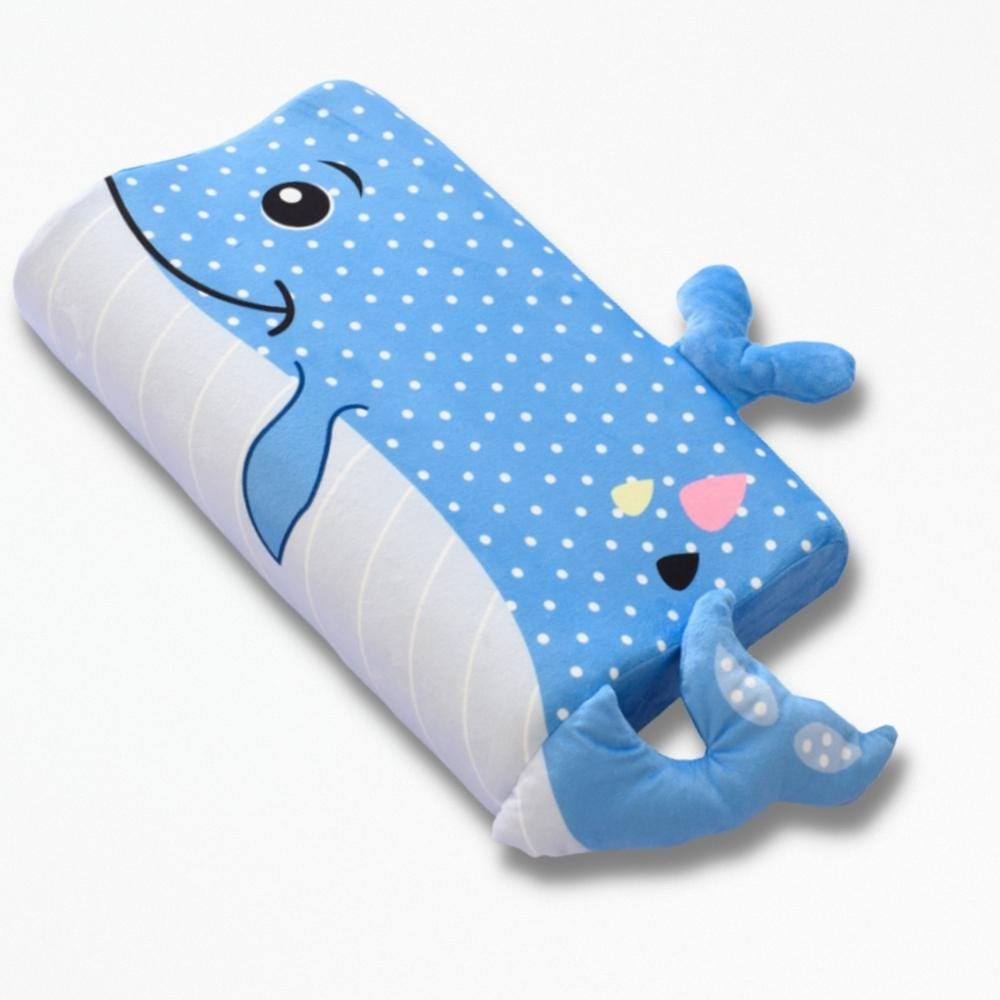 Coussin Pour Enfant | NirvanaPillow™ 44x27x7 cm / Baleine
