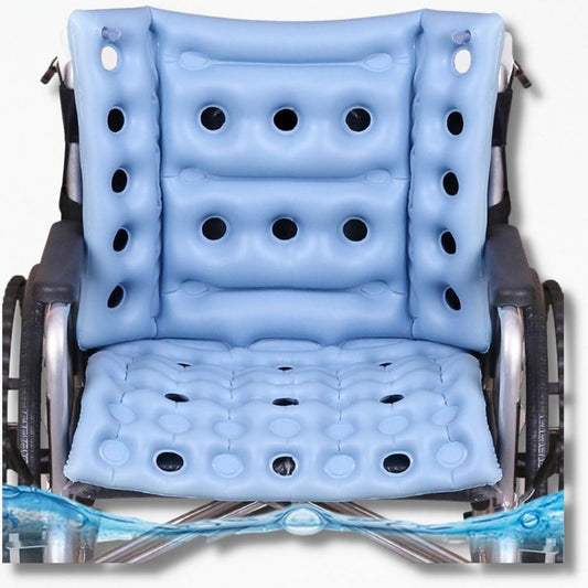 Coussin Pour Fauteuil Roulant | NirvanaPillow™ 70 x 48 cm / Bleu Ciel