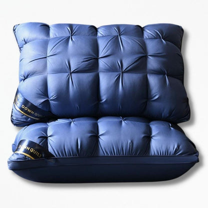 Coussin Pour le Dos Lit | NirvanaPillow™ 48 x 74 cm 800g / Bleu
