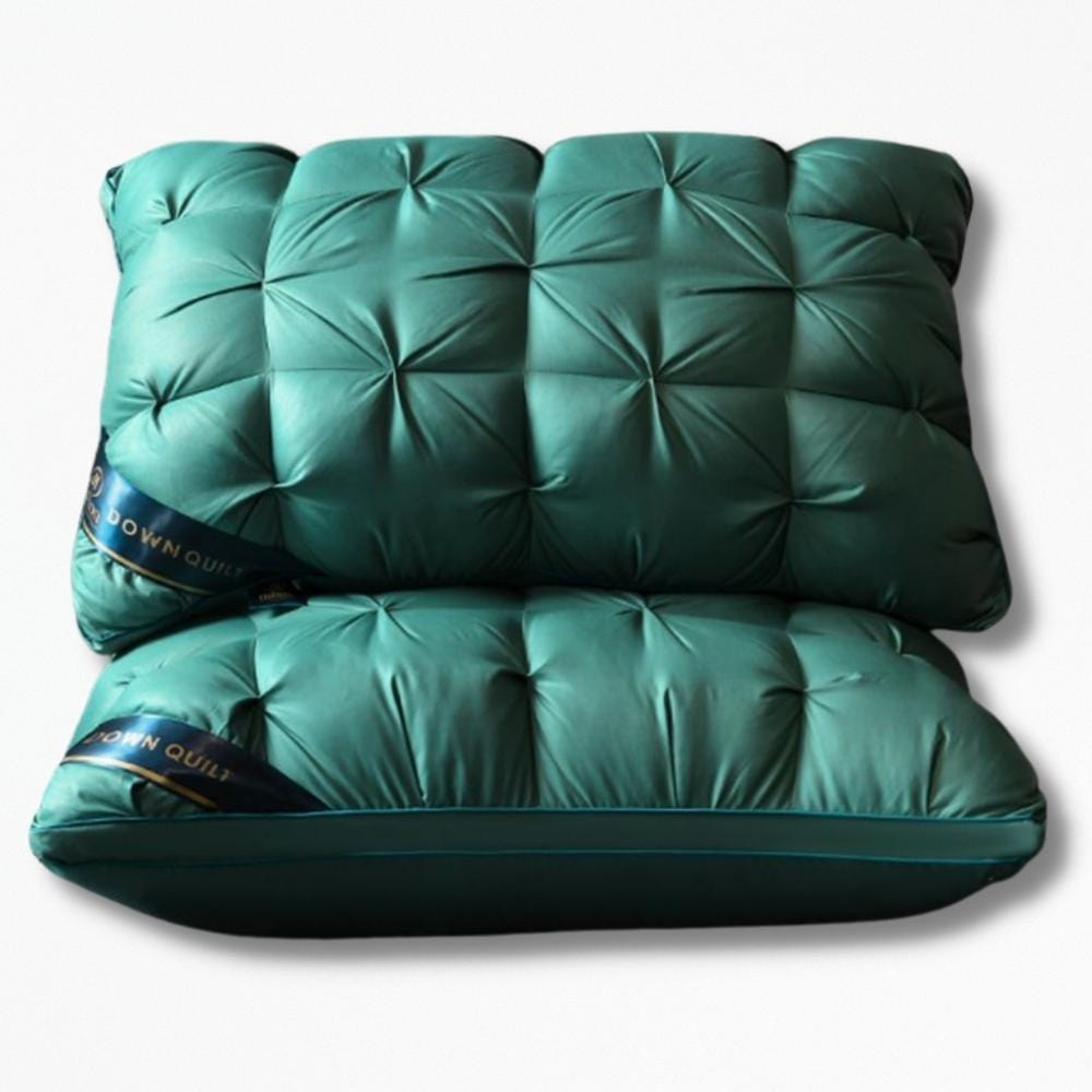 Coussin Pour le Dos Lit | NirvanaPillow™ 48 x 74 cm 800g / Vert