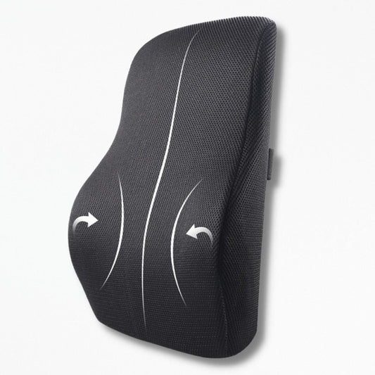 Coussin Pour Soulager les Hanches | NirvanaPillow™ 45x39 cm / Noir