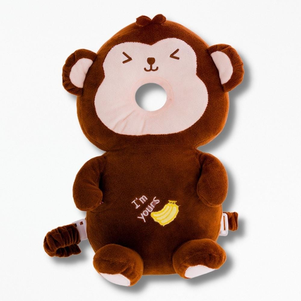 Coussin | Protection Tête Bébé  34x22 cm / Singe