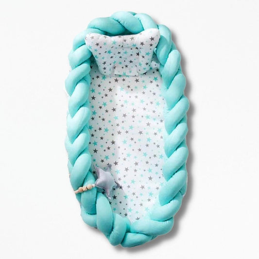 Coussin | Réducteur Pour Lit Bébé 95 x 60 cm / Bleu Ciel